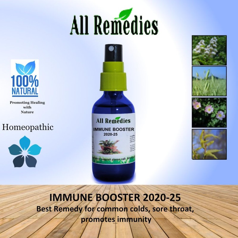All Remedies Immune Booster 2020-25 Immune Support Immune System Support