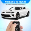 QBUC for Chevy Key Fob Cover with Keychain Soft TPU