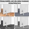 6pcs Door Stopper Replacement Rubber Tips, Door Stop Bumper Tips