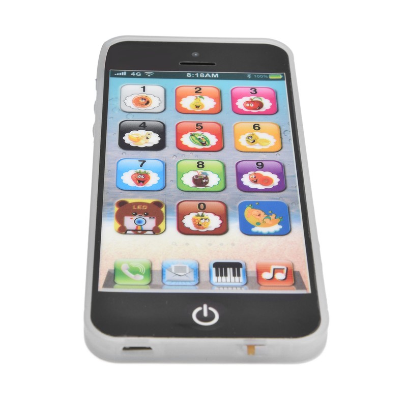 Children Mobile Phone Toy USB Charging Volume Adjustment Function LED