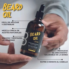 Aceite Para Barba Beard Oil Level 3 Nutre Y Fortalece 100 Ml