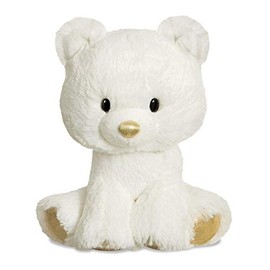 Aurora World Aurora 61357 Glitzy Tots, Polar Bear, 20 cm, Soft Toy, White