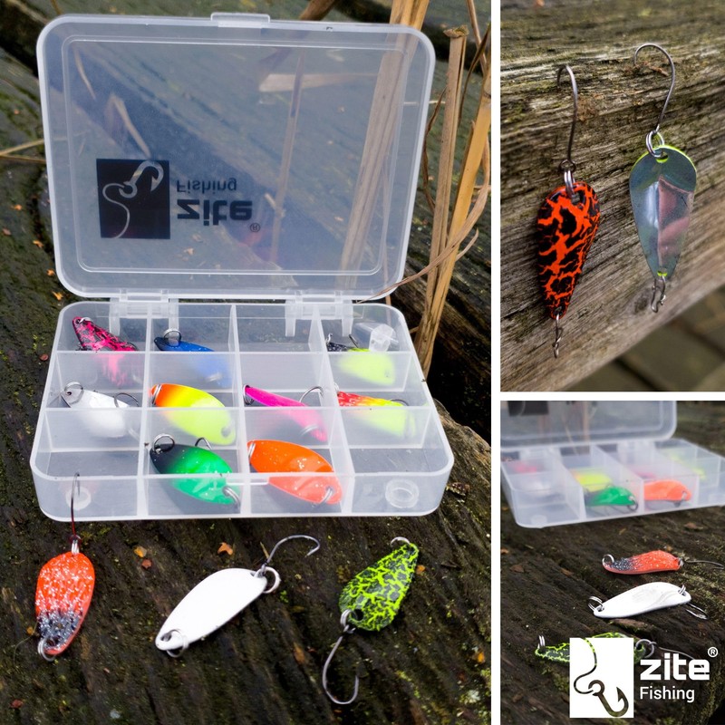 Zite Fishing Trout Lure Set, 23-Piece Set for Trout /