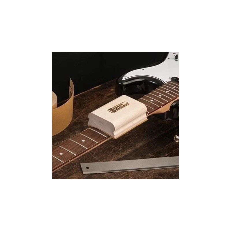 StewMac 4"-Length Wooden Radius Sanding Blocks - Set of 5