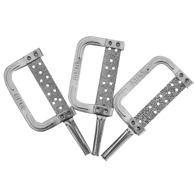 Dental Orthodontic Interproximal Grinding Enamel Reduction Handle Dental Tools