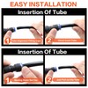 180PCS Quick Connect Air Hose Fittings Kit - 1/8",1/4",5/16",3/8",1/2" &