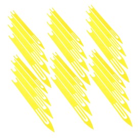 KICHOUSE Professional Net Mending Tools Set 40pcs Plastic Weaving Shuttles for Fish Net Easy to Use