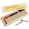 Stockmar Beeswax 24 Stick Crayons in Wooden Storage Case by