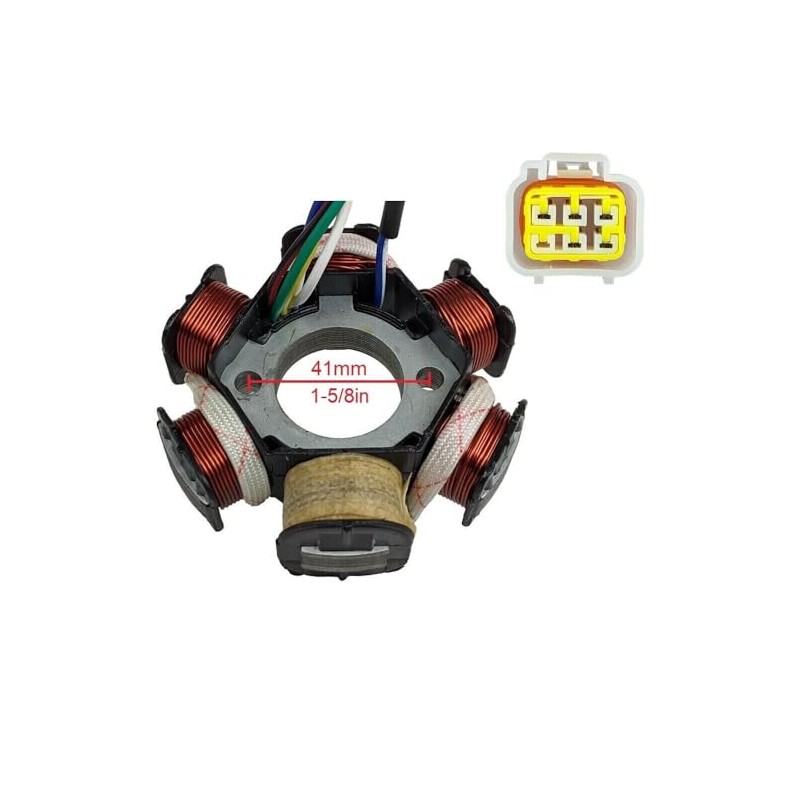 STATOR MAGNETO 6 COIL POLE COOLSTER MAX TRADE 110cc 125cc