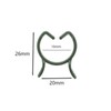 Pack of 100 Butterfly Shape Plant Clips - Large 8-Shape