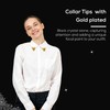 HHH Designs Gold plated Western Collar Tip - Gold Plated