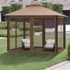 Gazebo Universal Replacement Mosquito Netting, 10' x 10' Outdoor Canopy