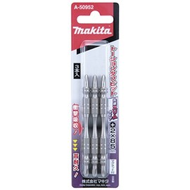 Makita A-50952 Slim Tough Bit No. 2, Length 3.3 inches (85 mm), Package Quantity 3