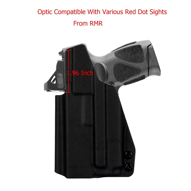 Taurus G2C/G3C IWB Optic Holster Right Hand fits Taurus PT111/140/G2/G2C/G3C