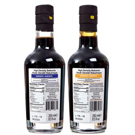 QO Gourmet Flavored Aged Italian Balsamic Vinegar of Modena Sampler Gift Set of 2 (Blueberry / Citrus) Crafted in Modena