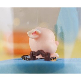 WAYUTO Cartoon Sand Hourglass Timer 30 Minutes Timer Pig Sand Clock Vintage Hour Glass Sand Watch for Desktop Decor Birthday Gift Wedding Gift Kitchen Home Office Decoration, Pig