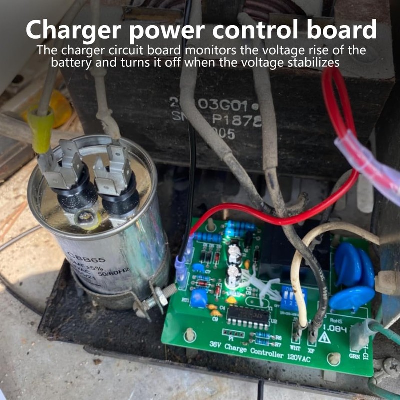 Qblahip New Charger Board Charger 36 Volt Charger Board Power