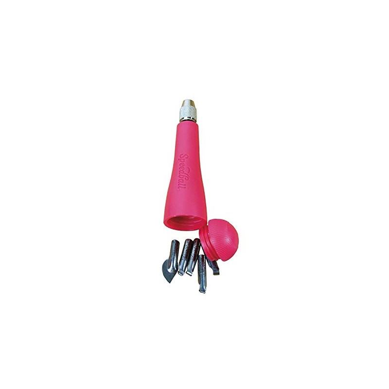Speedball Linozip Safety Linoleum Cutters - 5 Cutter Assortment Pack