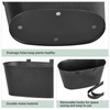Mkono Metal Railing Planter Box 5 Pack Balcony Hanging Planter