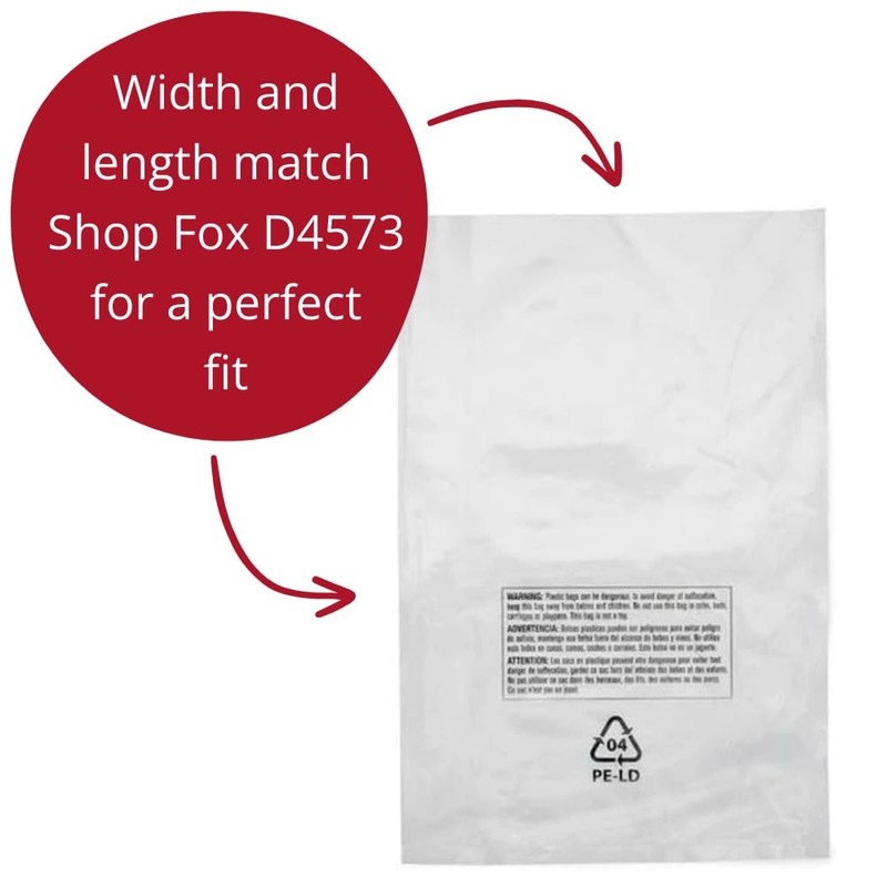 Buckeye Farms Dust Collector Bags Compatible with D4573 Shop Fox