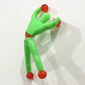 Pack of 6 Window Walkers Crawlers Men Window Crawlers Men's Window Climbers Window Climbing Man Toy Multicoloured Sticky Wall Climber Rolling Men for Children Party