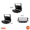 IMUSA Stainless Steel Panini Press Electric with Adjustable Temperature Settings
