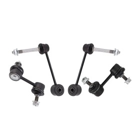 TRQ Sway Bar Stabilizer Link Set Front & Rear Compatible with 01-06 LS430