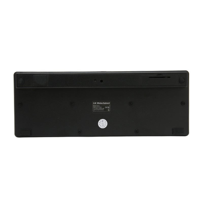 2.4G Wireless Keyboard Mouse Combo Ergonomic 64 Key Keyboard 3