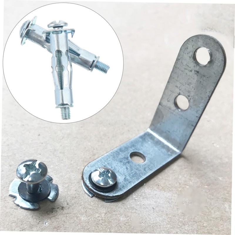 GLEAVI 20pcs Hollow Wall Anchors Expansion Bolts for Drywall Cavity