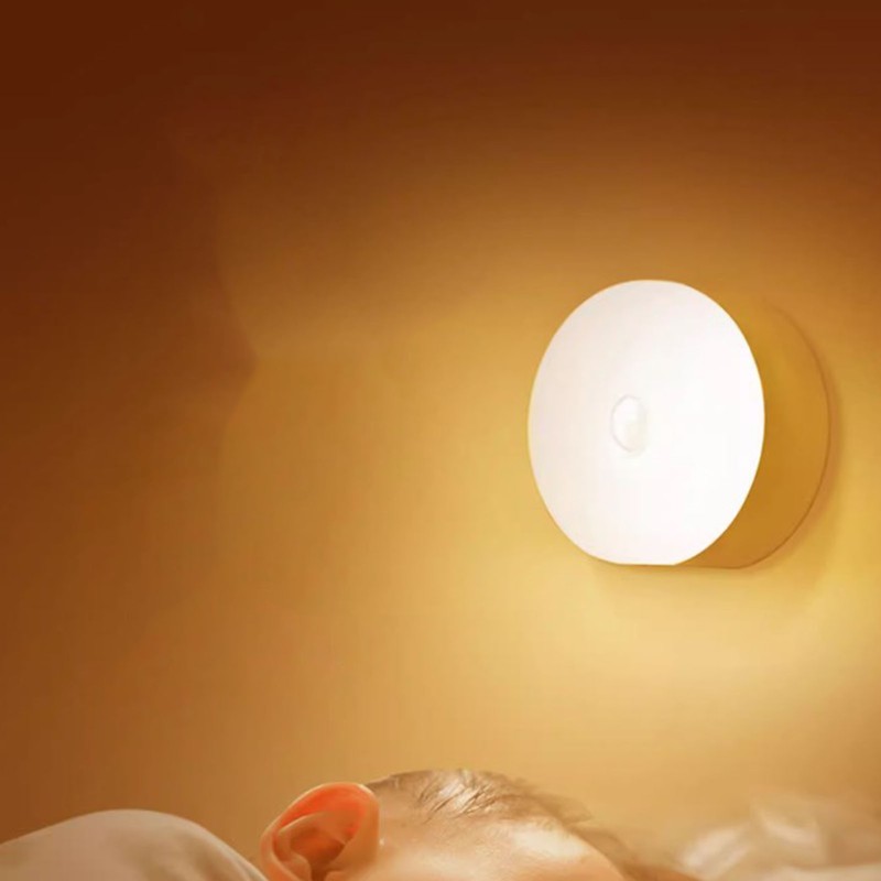 2PCS Motion Sensor Night Light Energy Saving LED Night Light