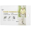 Medline Crutch Accessory Replacement Kit, Gray
