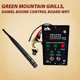 Pellethead Genuine OEM Green Mountain Grills, GMG 12V Daniel Boone/Ledge Prime WiFi Control Circuit Board. P-1205, P12v-1005