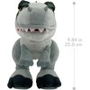 Jurassic World Dominion Chompin’ Action Giganotosaurus Plush Dinosaur Figure, Soft