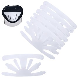 ArrErr 6 Pack Baseball Caps Inserts Hat Shaper Insert Universal Bump Cap Insert Plastic Inner Support Liner for Unstructured Baseball Cap Vintage Baseball Fitted Cap Canvas Cap Dad Hats Snapback Hat