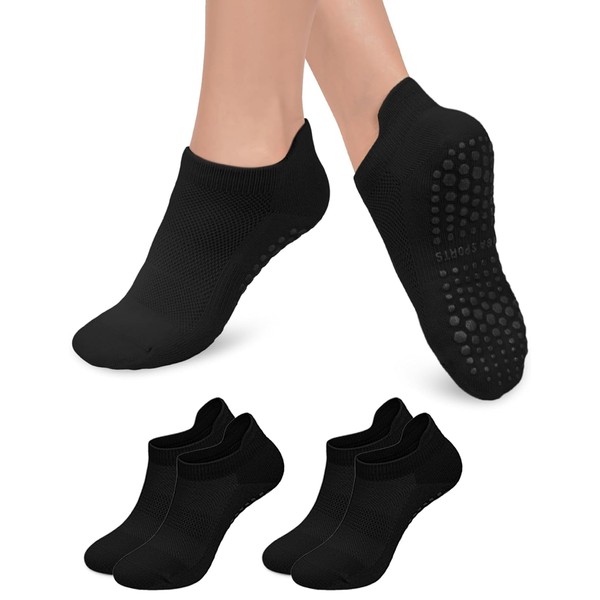 Wayfurr Grippy Pilates Grip Socks for Women – Non-Slip Yoga