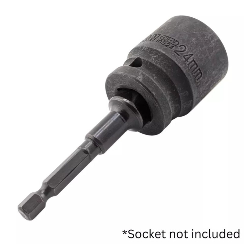 5pcs Heavy Duty Impact Grade Drill Extension Adapter 1/4" Inch