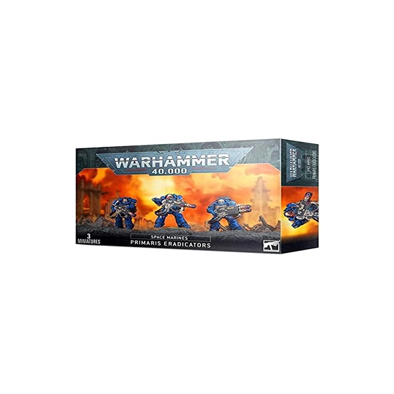 Games Workshop Warhammer 40k - Space Marine Primaris Eradicators Black