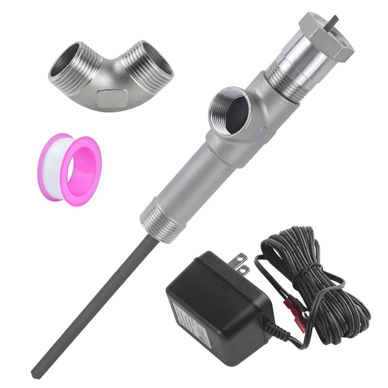 Powered Anode Rod and Hot Water Outlet Installation Fit for