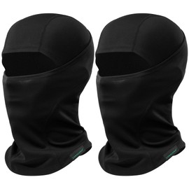 LONGLONG Balaclava Face Mask, 2 Pieces Summer Shiesty Mask Sun Protector Hood Lightweight Motorcycle Men Women