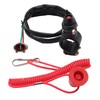 WOOSTAR 7/8" 22mm Handlebar 2 Wire Tether Kill Switch Assembly
