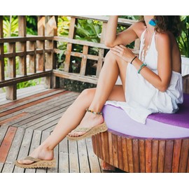 ONCAI Womens Platform Flip Flops 2025 Trendy Dressy Sandals Woman Summer Beach Casual Summer Ladies Sandal Essentials Wedge Sandals with Comfortable Flatform Walking Outdoor Beige size 8