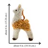 King Nibbles Llama Keychain Back Pack Clip Animal