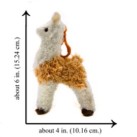 King Nibbles Llama Keychain Back Pack Clip Animal