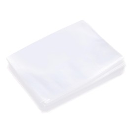 PATIKIL 100 Pcs Clear Flat Open Plastic Poly Bags 3x4 Inch 1.6 Mil Packaging Bags for Food, Home, Collectibles Storage, Proving Bread, Dough