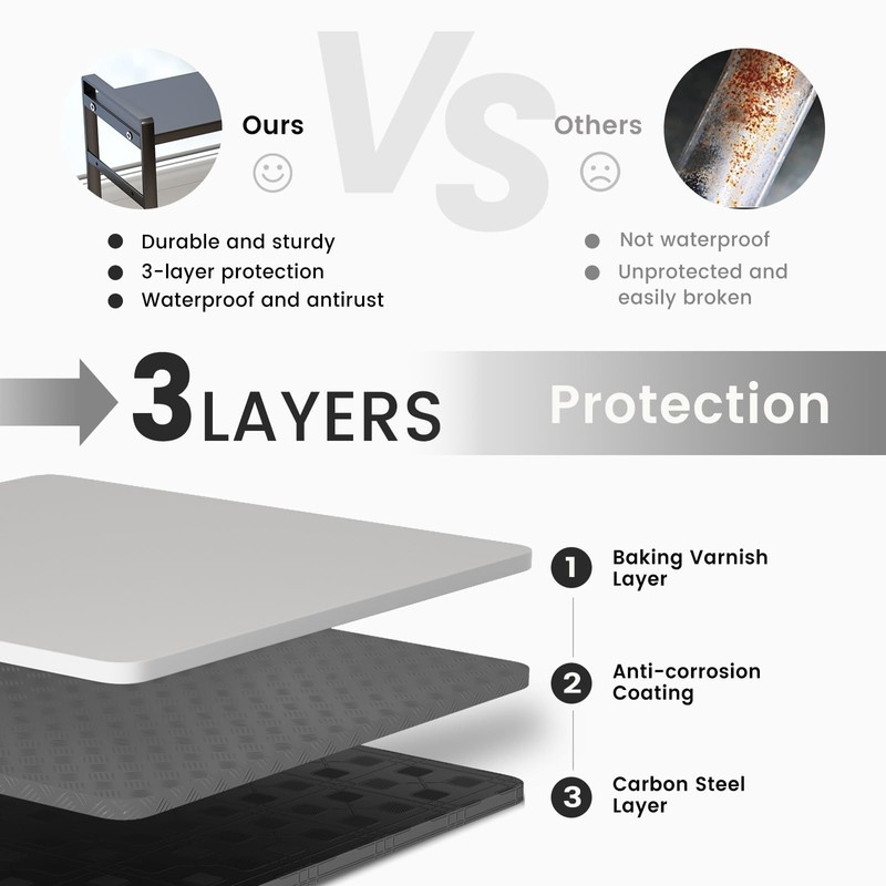 WOCHUANGSI 1pcs Small Narrow Tall Shelf for Windowsill Kitchen Organizer