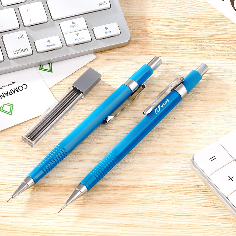 Gueevin 24 Pcs Mechanical Pencil Metal Penpoint Mechanical Pencil Retractable