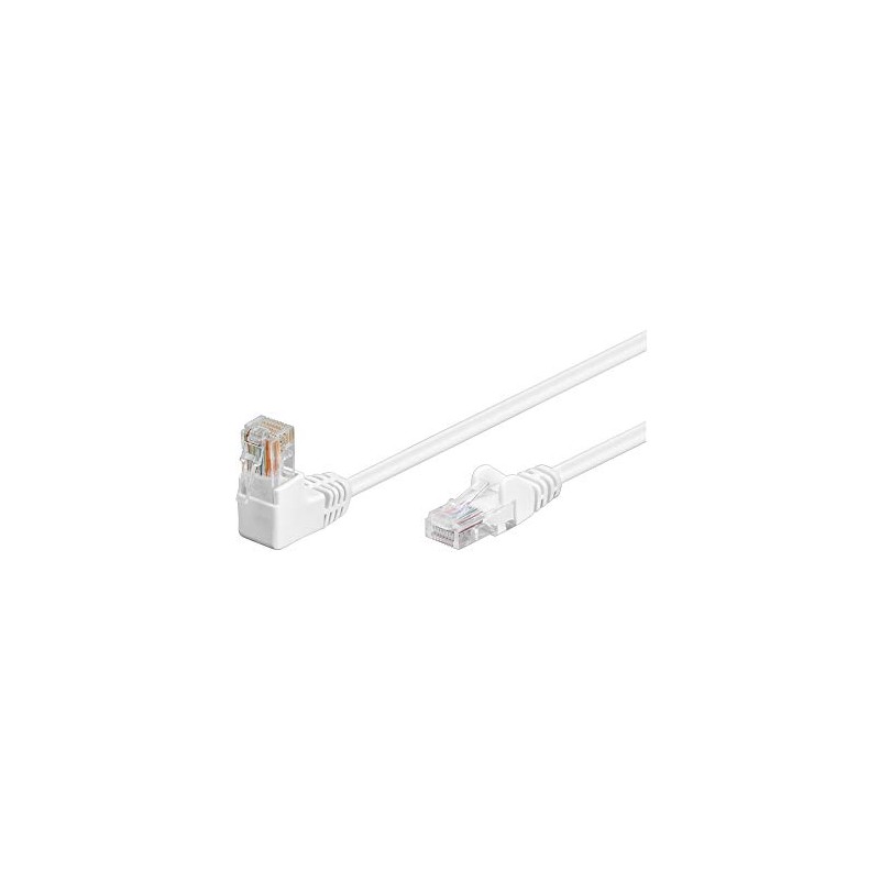 1X90Â ° Cat 5-1500 U/UTP White 15 m