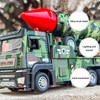 Missile Truck Toy High Simulation Strong Return Force Alloy Lights