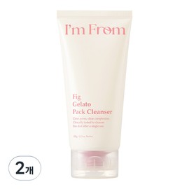 I'm From Fig Gelato Pack Cleanser, 120g, 2 pieces / 아임프롬 피그 젤라또 팩 클렌저, 120g, 2개