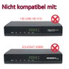GOUYESHO KT1045 Replacement Remote Control for Echosat, Compatible with Echosat